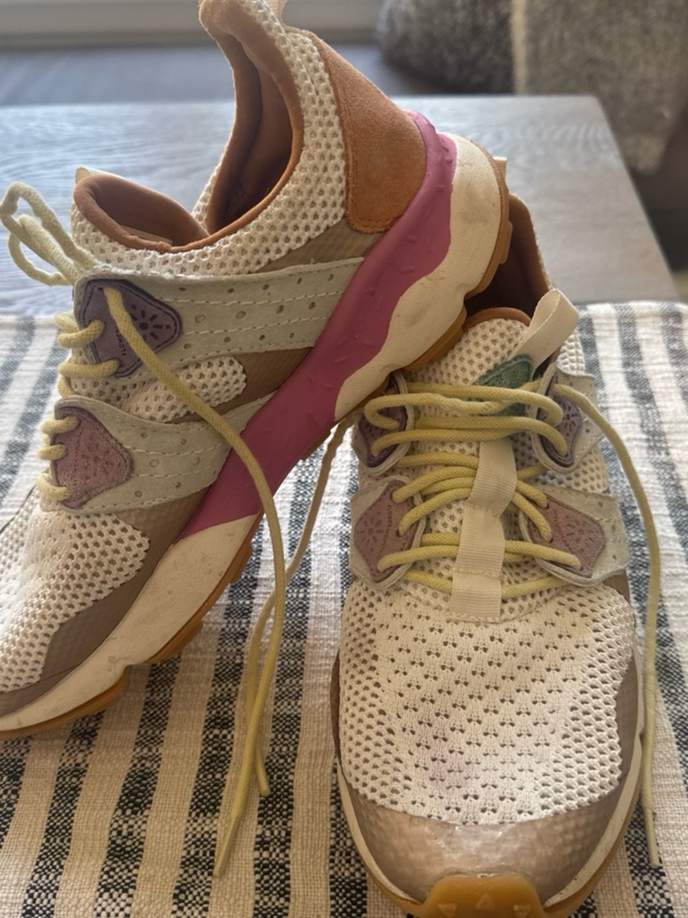 Flower Mountain pre owned Corax women's hiking sneakers. ( sold on Free People